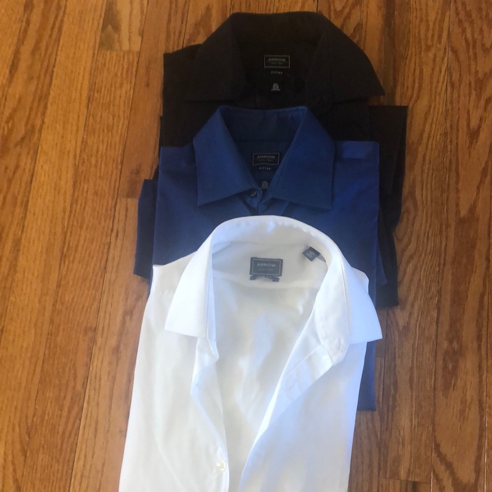 Arrow dress shirts, like new - barely worn